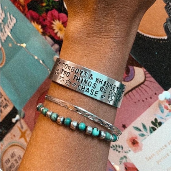 Cowboys & Whiskey, Two Things We Don’t Chase Cuff - Picture 1 of 3